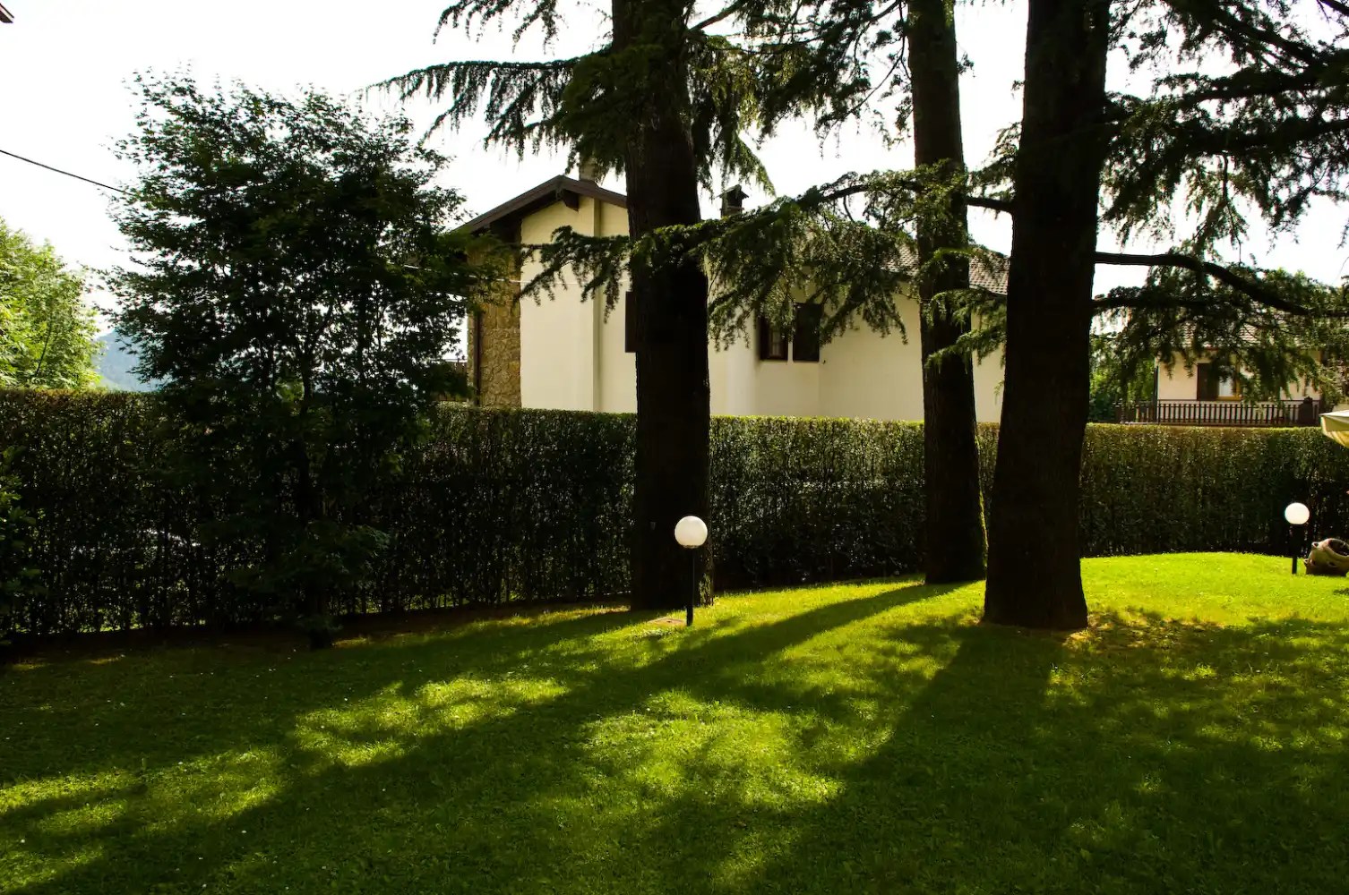 Lo Chalet nel giardino dell'Hotel Milano